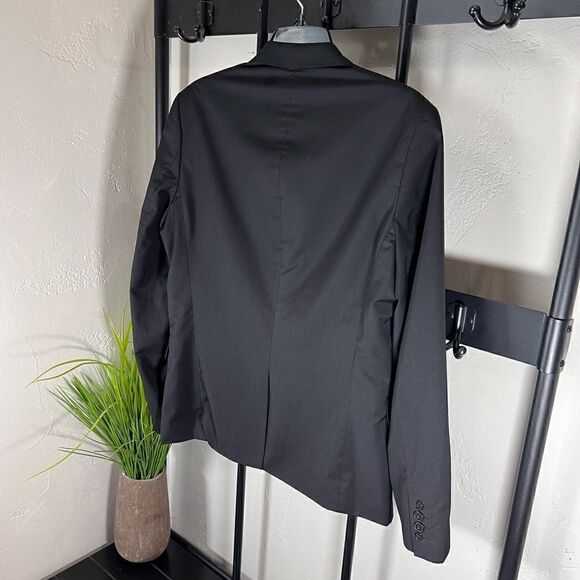 H&M regular fit blazer jacket  black size 38 - Picture 5 of 15